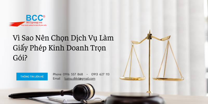 làm giấy phép kinh doanh trọn gói