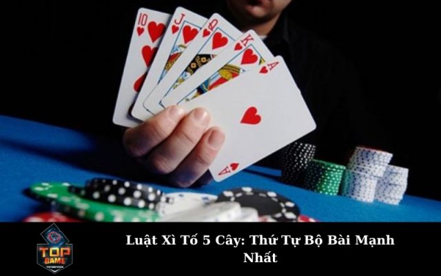Luật Xì Tố 5 Cây: Thứ Tự Bộ Bài Mạnh Nhất