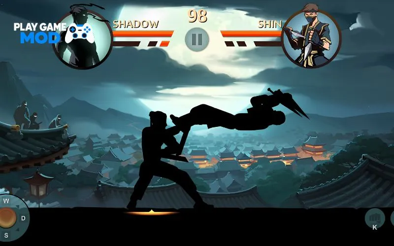 đấu trường solo Shadow Fight 2