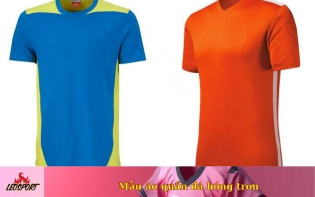 Mẫu áo quần đá bóng trơn