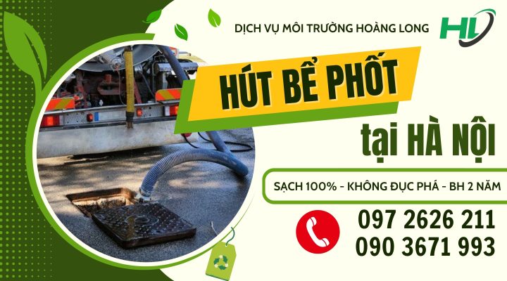 Hút bể phốt tại Hà Nội
