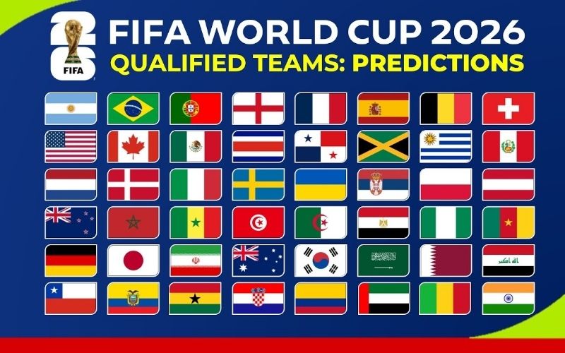 Bản đồ bóng đá thế giới có sự thay đổi lớn qua danh sách các đội đi World Cup 2026